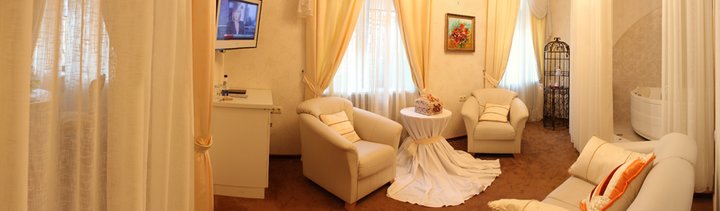 VIP room at the Cleopatra Hotel in Kamenets-Podolsky. Book by promotion