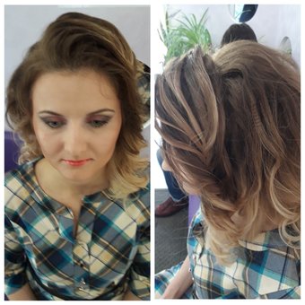Прическа с мейкапом в салоне «Style for you» в Виннице. Делайте по акции.