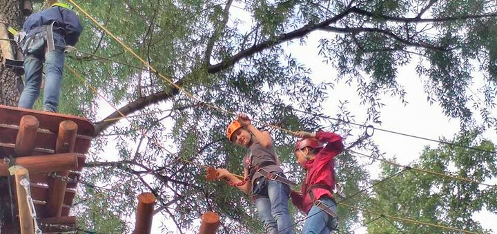 Rope park in hydropark 3
