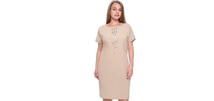 Жіночі сукні великих розмірів в інтернет-магазині Alenka-Plus. Купуйте за акцією.