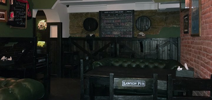 Discounts for all cuisine menus in the scottish pub &quot;lawson pub&quot; 3