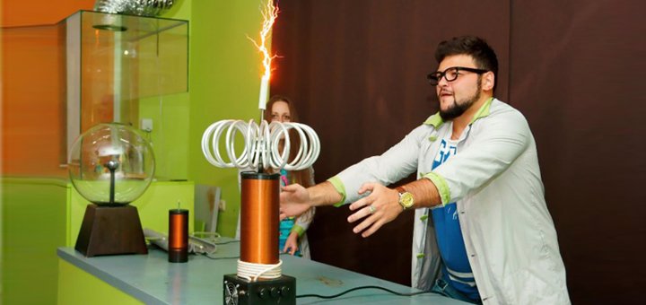 "Museum of Interesting Science" in Odessa. Discounted entertainment for children. Entertainment in Odessa.