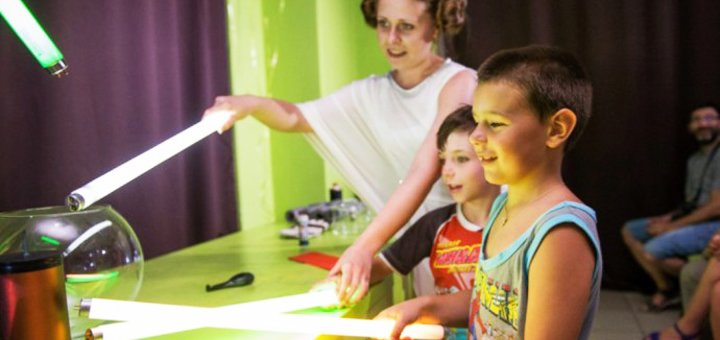 "Museum of Interesting Science" in Odessa. Discounted entertainment for children. Entertainment in Odessa.