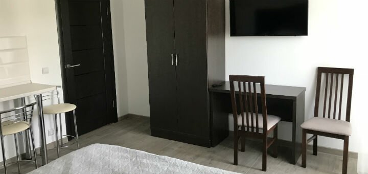 Family rooms at the Neopolis hotel in Polyana, Transcarpathia. Book at a discount.