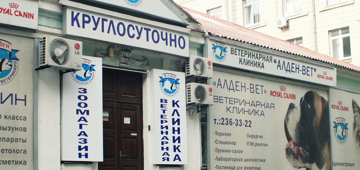 Vet-clinic "Alden-Vet" in Kiev. Order at a discount