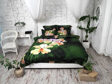 Bed satin luxury TM «Marcel» in Kiev. Buy on the stock.
