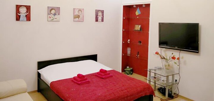 Апартаменты Like at Home с кухней расположены во Львове