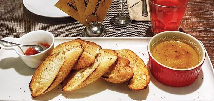 Закуски в ресторані parmesan в маріуполі. замовляйте зі знижкою