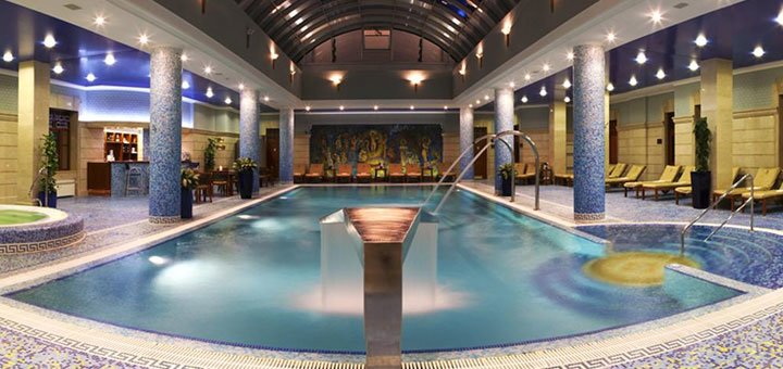 Pool and spa at the Premier Palace Hotel. Hotel «Premier Palace Hotel» in the center of Kiev. Book a room at the Premier Palace Hotel at a discount. Hotel in the center of Kiev.