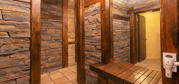 Посещения сауны с водопадом для компании в банном комплексе «Banya Club» в Киеве по акции 2