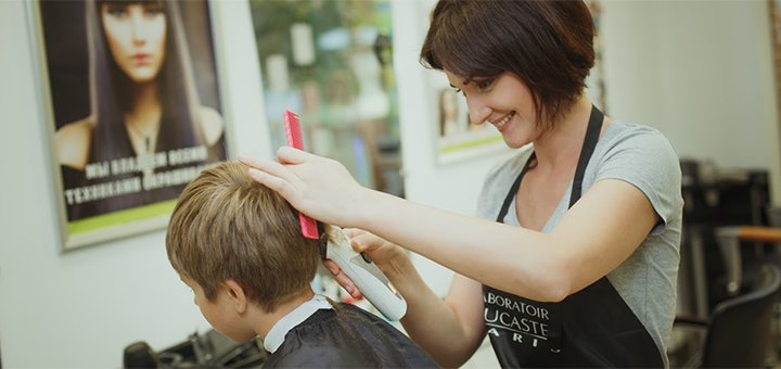 &quot;zebra&quot; - a network of beauty salons in the dnieper. sign up for a haircut for a promotion.