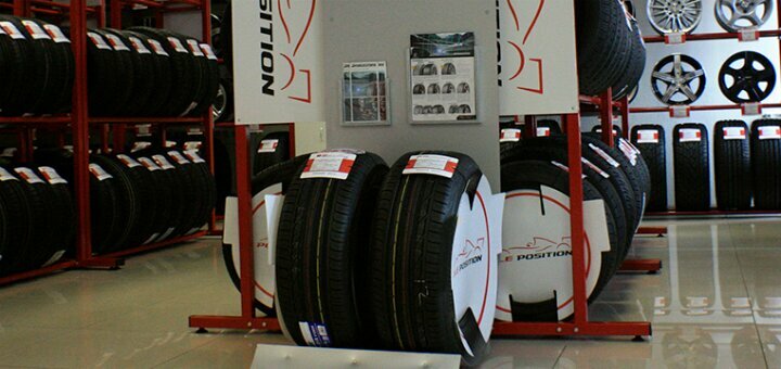 Low prices trade and service network of tire centers &quot;your shina&quot;