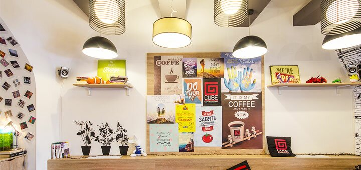 Знижки на меню в cube espresso bar2