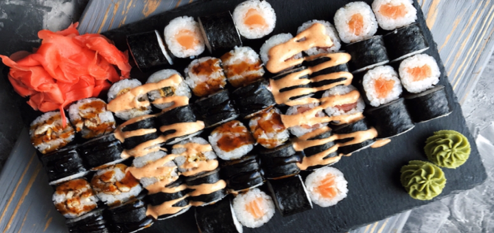 Discount on vme sushi and pizza menu from a delivery service in odessa