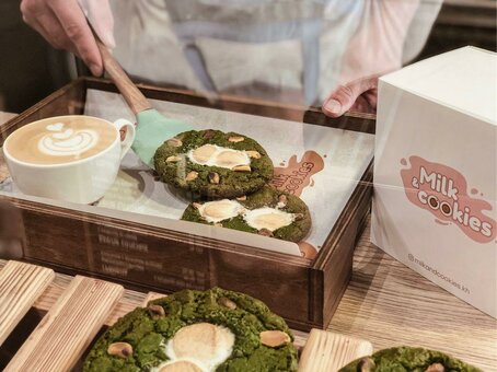 Discount on american cookies at milk and cookies