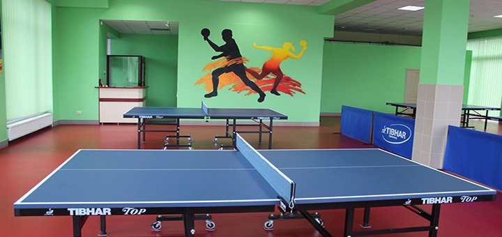 Interior of table tennis club “SVAOR”