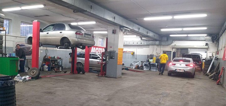 Акция на услуги автосервиса Golden Lion