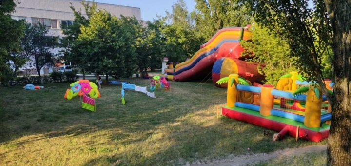 Promotions for children's entertainment in Kids Active Park Kiev