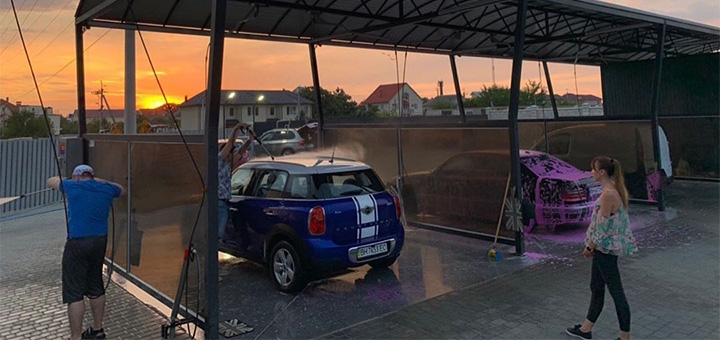 Автомойка Point Carwash в одессе. Со скидкой.