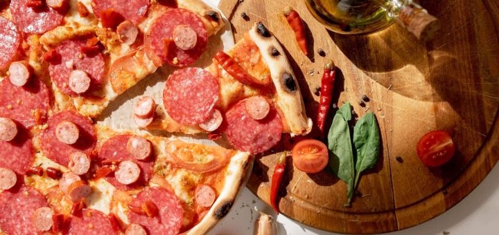 Discount on the menu in luna pizza