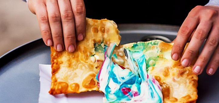 Chebureks with a discount in Kharkov