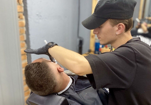 Барбершоп Baron Barbershop в Киеве. Со скидкой.