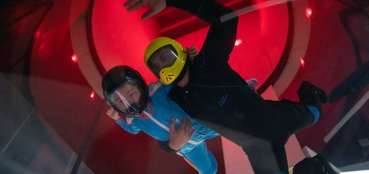 Wind tunnel FlyTime in Dnipro, discounts for flights