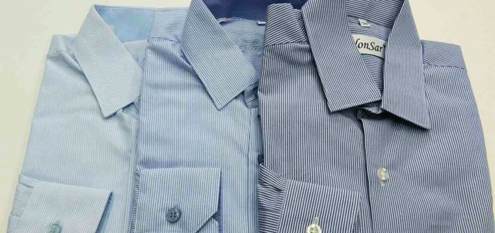 Men's shirts in MODA-MAN BS stores. Buy menswear for the office at a discount.