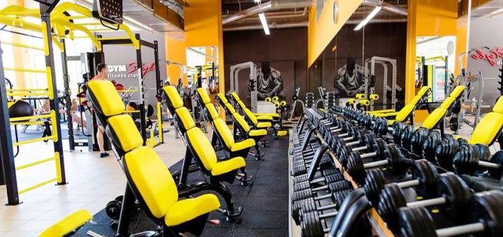 The network of fitness clubs &quot;gym style&quot; is the largest space for sports in nikolaev