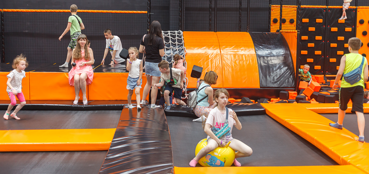 Children's entertainment park Fly Kids on Zdolbunovskaya. Visit for promotion 42