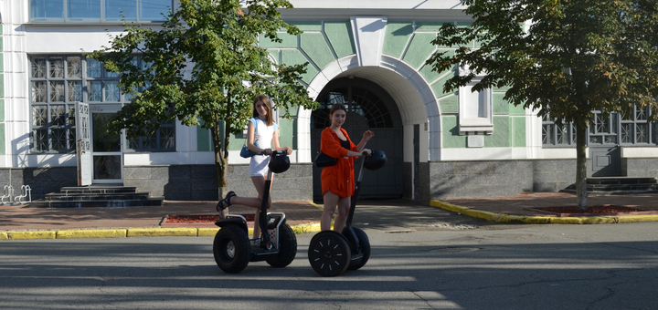 Прогулки на сигвеях «Green Wheels» в Киеве. Оплачивайте прокат segway по акции 8