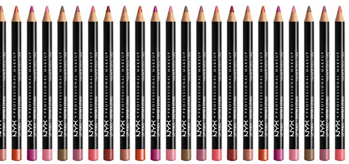 Collection of NYX PROFESSIONAL MAKEUP LIP LINER pencils in company stores. Buy makeup products at a discount.