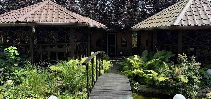 Georgian cuisine restaurant Gagra Georgian House. Visit with a promotion of 10