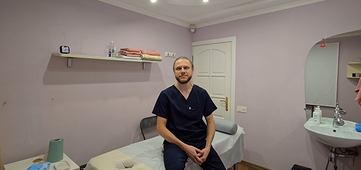 Масажист Герман Арсеменко. Відвідуйте по акції 7