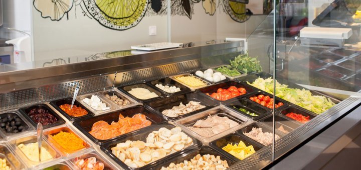 Знижки в кафе «salatnik»