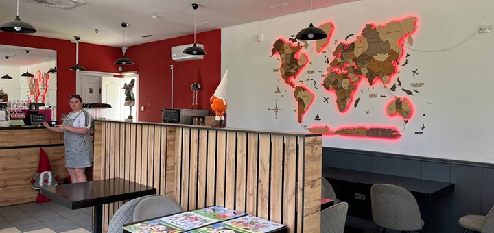 Reset, a Cameroon goat café. Visit with a special offer of 2.