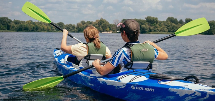 Прокат каяков, байдарок и SUP досок Sup Kayak Club. Посещайте по акции 5