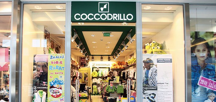 Discounts at coccodrillo stores