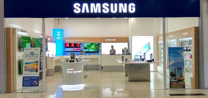 Discounts on equipment in samsung stores