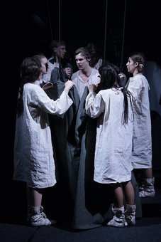 A performance at the kiev academic young theater. buy theater tickets at a discount.