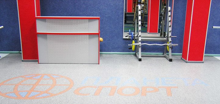 Strength training at the planet sport sports complex