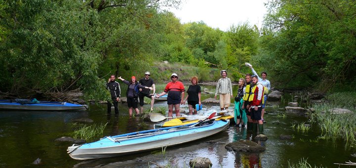 Водные походы от туристического клуба «Река» в Киеве. Зарегистрироваться по акции