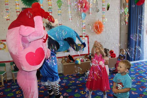Children's playroom «DamiAni» in the Dnieper. Order a children's birthday at a discount.