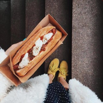Bistro Bistro. Order hot dogs at a discount