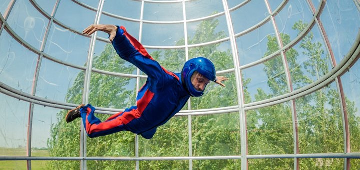 Flights in a wind tunnel in kiev with discounts